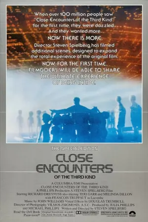 Poster to the movie "Close Encounters of the Third Kind" #221954