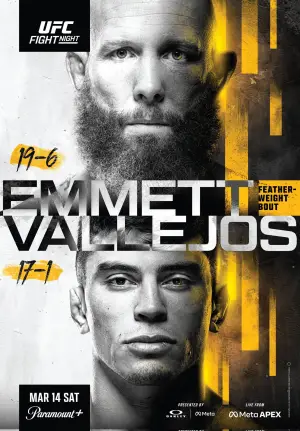 Poster to the movie "UFC Fight Night 269: Emmett vs. Vallejos" #784416