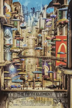 Poster to the movie "The Fifth Element" #487791