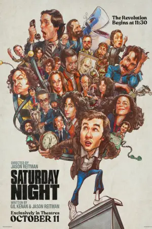 Poster to the movie "Saturday Night" #635259