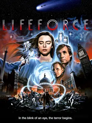 Poster to the movie "Lifeforce" #663028