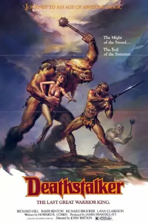Poster to the movie "Deathstalker" #743421