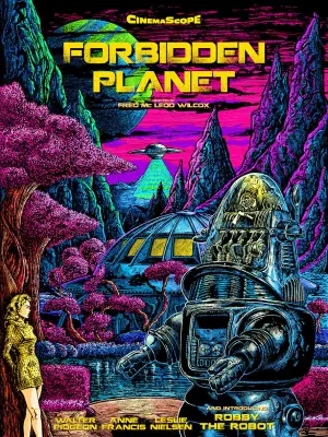 Poster to the movie "Forbidden Planet" #861520