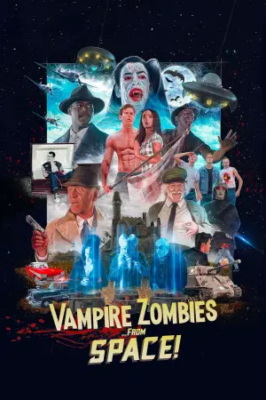 Poster to the movie "Vampire Zombies...from Space!" #539279