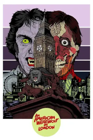 Poster to the movie "An American Werewolf in London" #701913