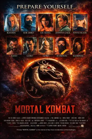 Poster to the movie "Mortal Kombat" #791602