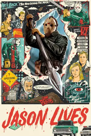 Poster to the movie "Friday the 13th Part VI: Jason Lives" #669800