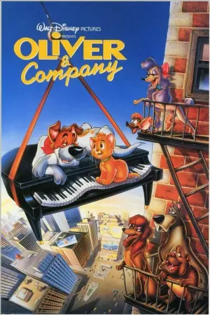 Poster to the movie "Oliver & Company" #74175