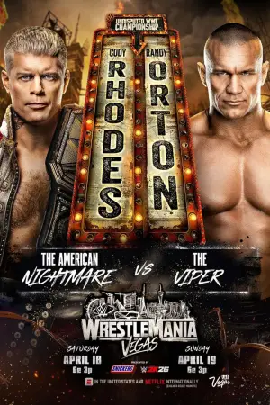 Movie poster "WWE WrestleMania 42 - Saturday"