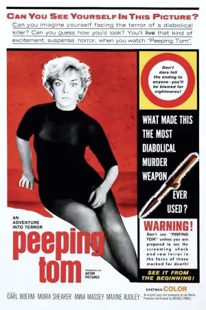 Poster to the movie "Peeping Tom" #215576