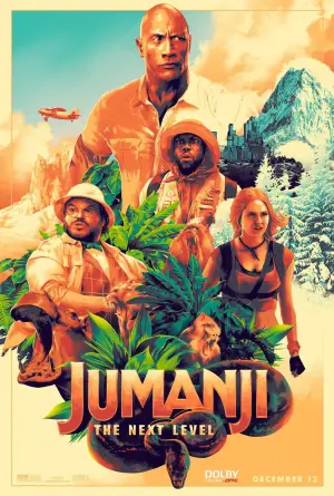 Poster to the movie "Jumanji: The Next Level" #595617