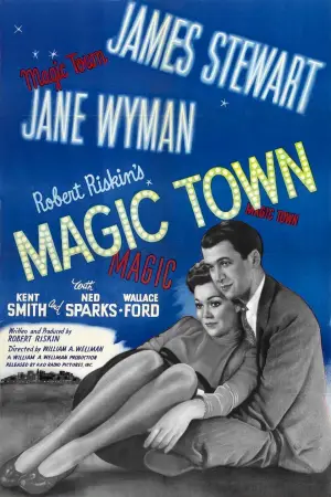 Poster to the movie "Magic Town" #730067