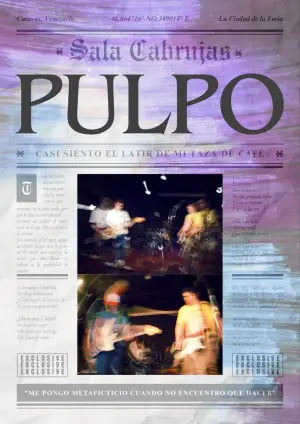 Poster to the movie "Pulpo - Live @ Sala Cabrujas" #919331