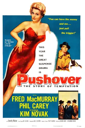 Poster to the movie "Pushover" #666950