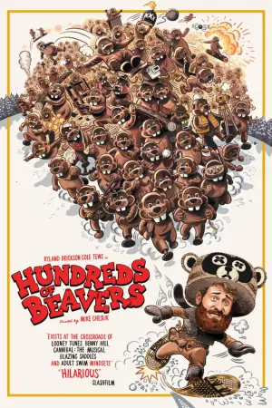 Poster to the movie "Hundreds of Beavers" #756287