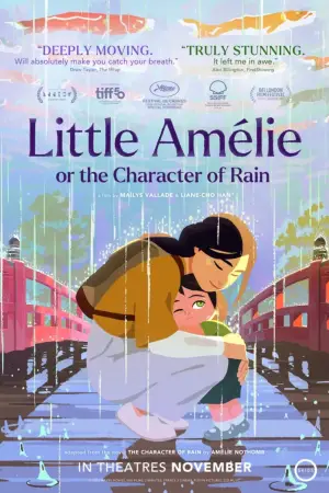 Poster to the movie "Little Amélie or the Character of Rain" #529053