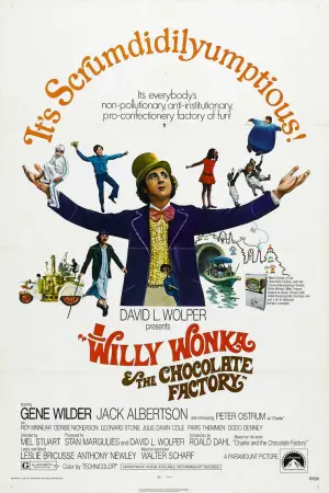 Poster to the movie "Willy Wonka & the Chocolate Factory" #631765