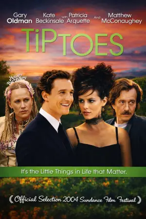 Poster to the movie "Tiptoes" #741609