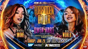 Backdrop to the movie "AEW x NJPW x CMLL x Stardom Present Forbidden Door 2026" #926990