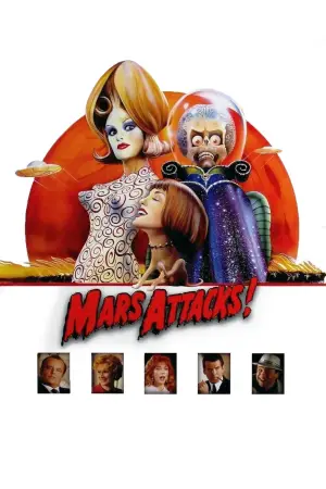 Poster to the movie "Mars Attacks!" #650642