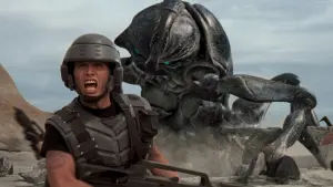 Backdrop to the movie "Starship Troopers" #244051