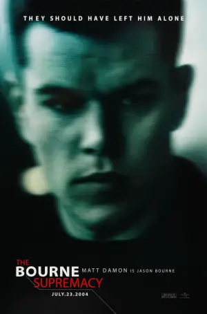 Poster to the movie "The Bourne Supremacy" #622113