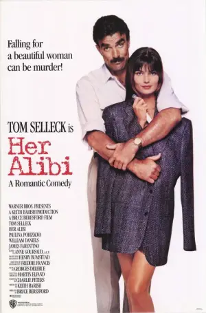 Poster to the movie "Her Alibi" #707427