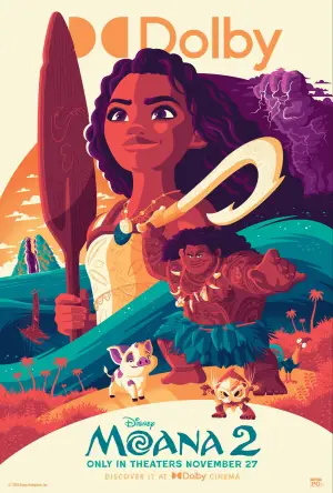 Poster to the movie "Moana 2" #547375