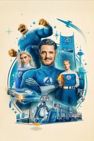 Poster to the movie "The Fantastic Four" #519735