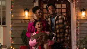 Backdrop to the movie "Dashing Through the Snow" #327507