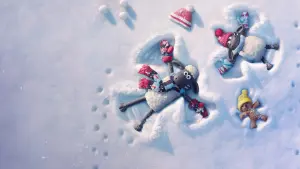 Backdrop to the movie "Shaun the Sheep: The Flight Before Christmas" #334331
