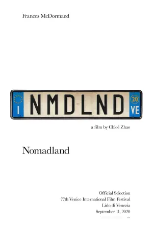 Poster to the movie "Nomadland" #92165