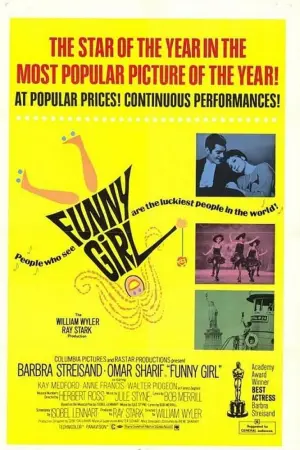 Poster to the movie "Funny Girl" #233484