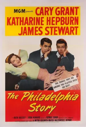 Poster to the movie "The Philadelphia Story" #873375