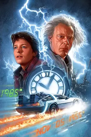 Poster to the movie "Back to the Future" #550729