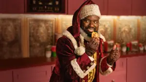 Backdrop to the movie "Dashing Through the Snow" #327501