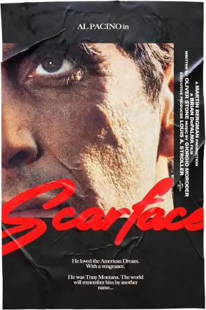 Poster to the movie "Scarface" #556403