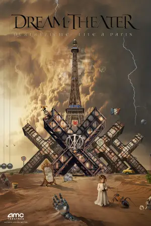 Poster to the movie "Dream Theater - Quarantième: Live à Paris" #632194