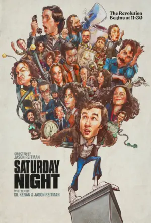Poster to the movie "Saturday Night" #635314