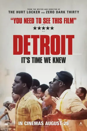 Poster to the movie "Detroit" #225661