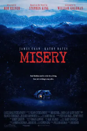 Poster to the movie "Misery" #633101