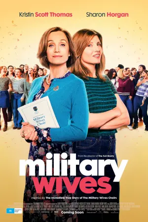 Poster to the movie "Military Wives" #342012