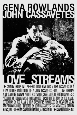 Poster to the movie "Love Streams" #742360
