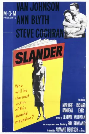 Poster to the movie "Slander" #732973