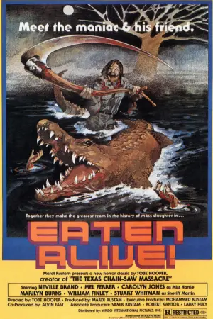 Poster to the movie "Eaten Alive" #742800