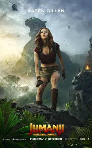 Poster to the movie "Jumanji: Welcome to the Jungle" #37319