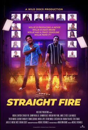 Movie poster "Straight Fire"
