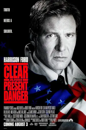 Poster to the movie "Clear and Present Danger" #854215