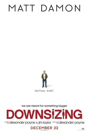 Poster to the movie "Downsizing" #76371