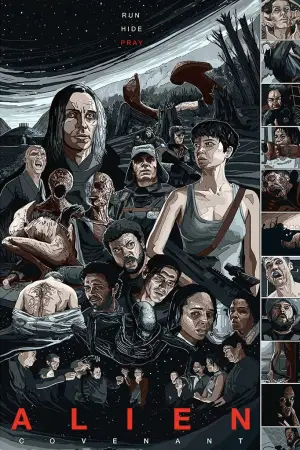 Poster to the movie "Alien: Covenant" #674444